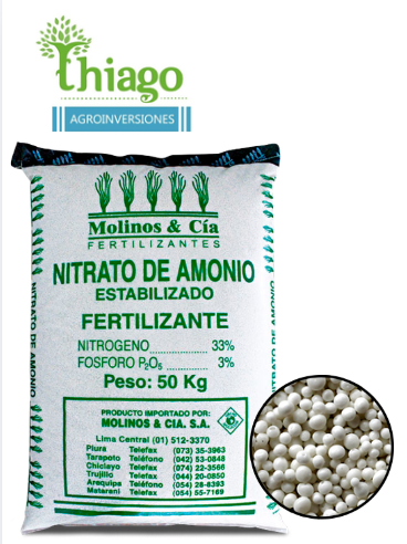 NITRATO DE AMONIO X 50 KG 