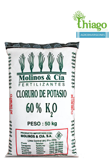 CLORURO DE POTASIO SOLUBLE X 50 KG
