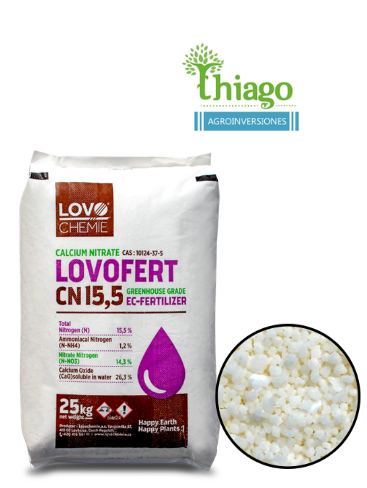 NITRATO DE CALCIO X 25 KG - MARCA MOLINOS CIA