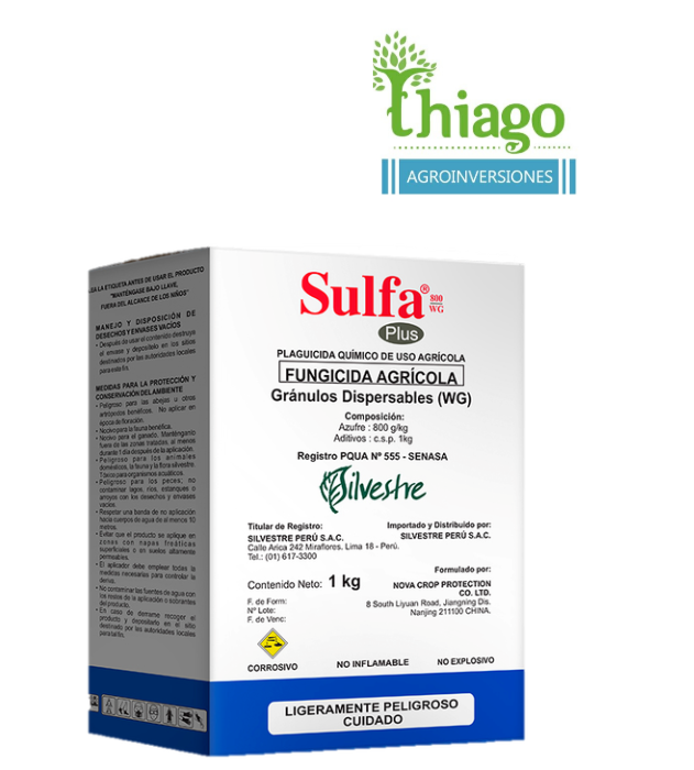 Sugerencia: SULFA 80 WP PLUS X KG 