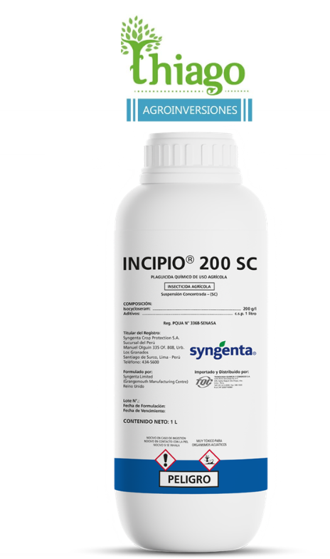 Sugerencia: INCIPIO 200 SC X LT 