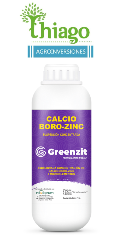 GREENZIT CALCIO BORO ZINC X LT 
