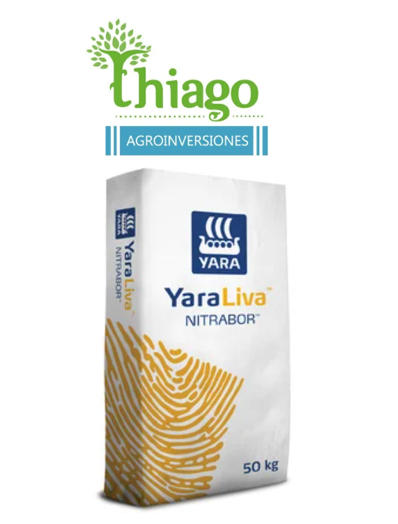 Sugerencia: YARALIVA NITRABOR X 50 KG