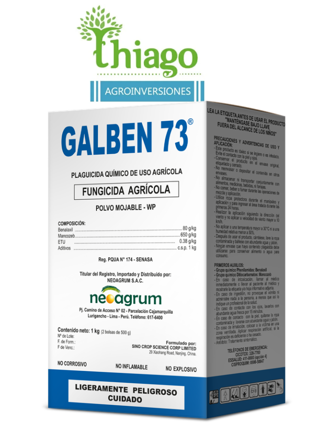 Sugerencia: GALBEN 73 X KG 