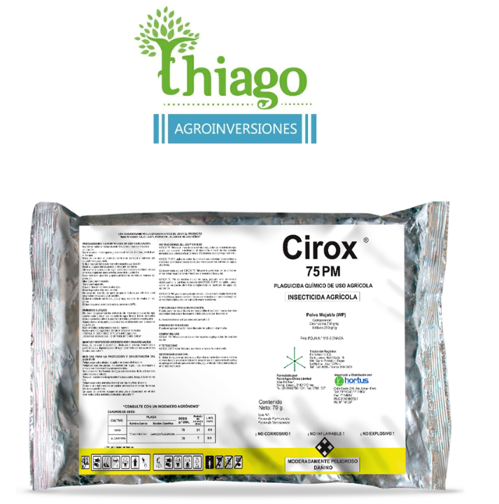 Sugerencia: CIROX 75 PM X 100 GR